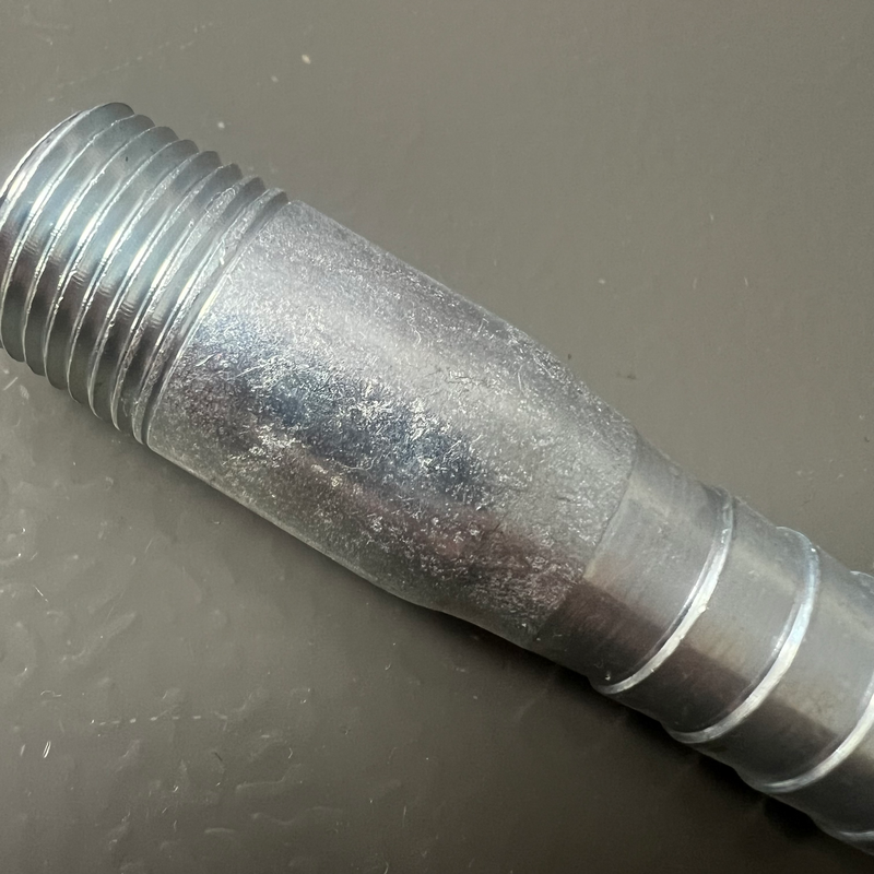 Galvanized 1/4" king combination nipple for Industrial and Residential pipe systems - Image 3