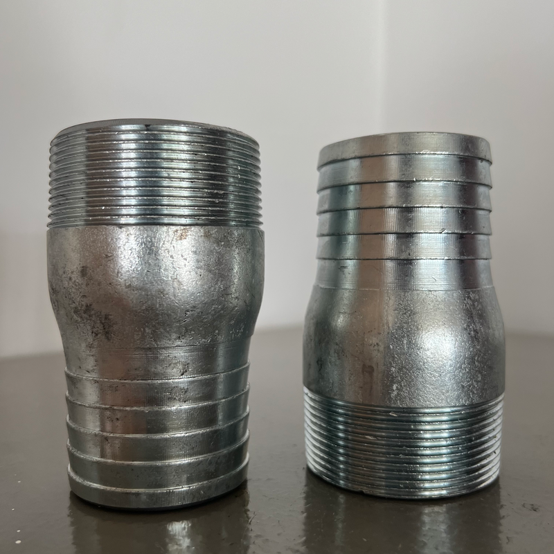 Hot Dipped Galvanized Steel BSP/NPT/DIN King Nipple - Image 4
