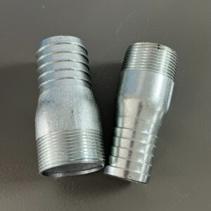 KC Nipple with Hose Barb, 1/8" - 4"