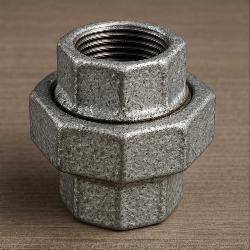 Premium Galvanized Malleable Pipe Unions for Industrial Piping Systems - Image 4