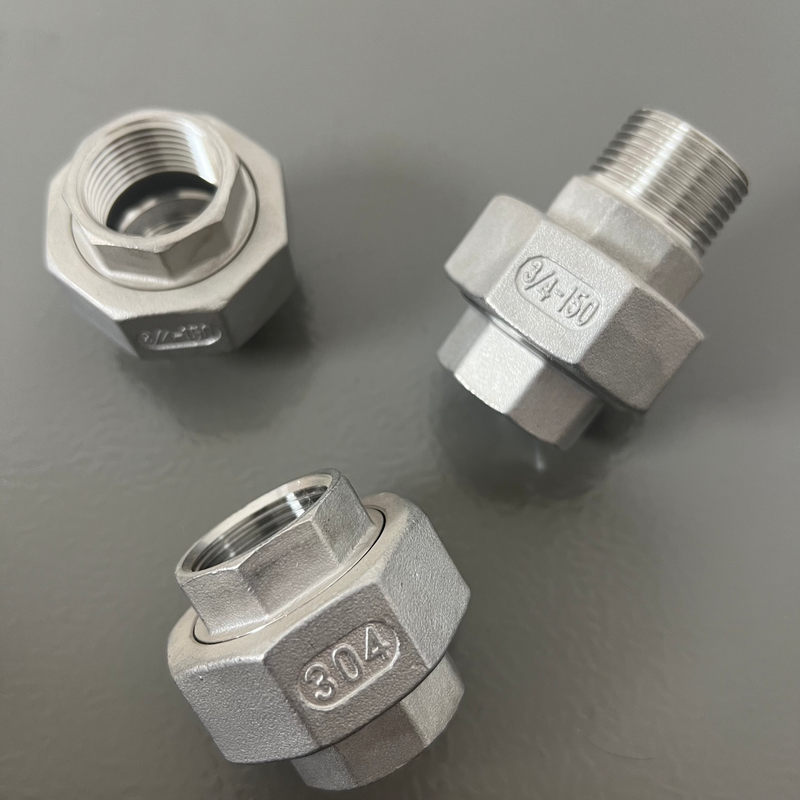 SANVO supply 304 stainless steel 3/4 union fitting in NPT threaded - Image 5