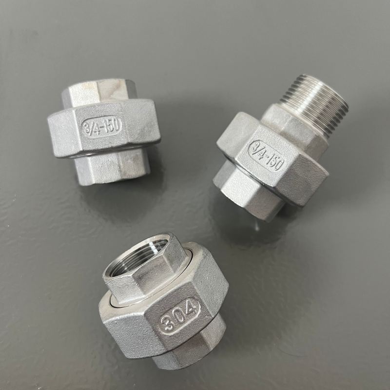 SANVO supply 304 stainless steel 3/4 union fitting in NPT threaded - Image 7