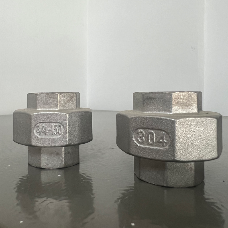 SANVO supply 304 stainless steel 3/4 union fitting in NPT threaded - Image 3
