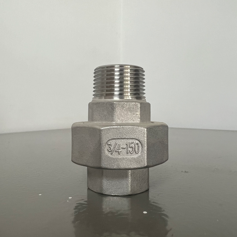 SANVO supply 304 stainless steel 3/4 union fitting in NPT threaded
