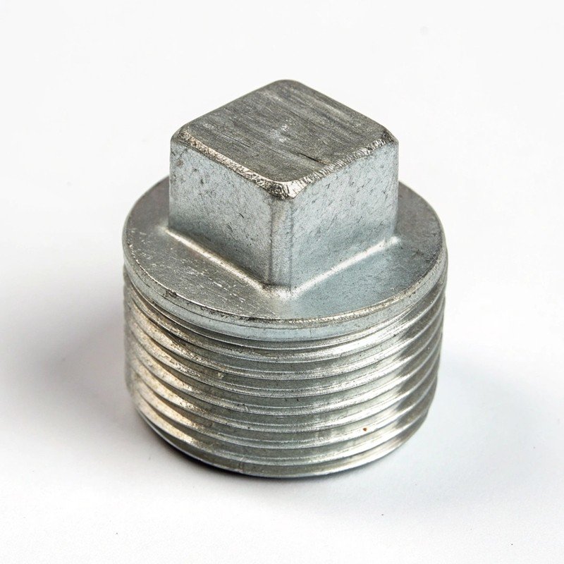 High-Strength Galvanized Square Plugs – Bulk Supply