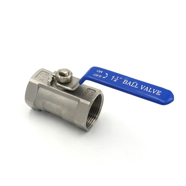 1 Piece 316 Stainless Steel Ball Valve With Handle - Image 2