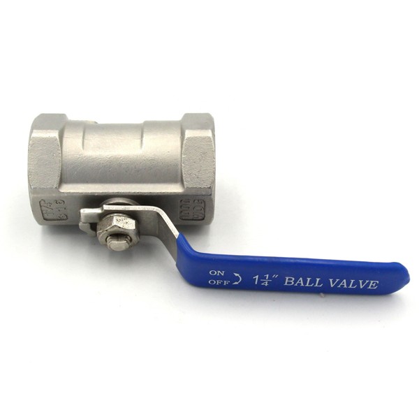 1 Piece 316 Stainless Steel Ball Valve With Handle - Image 3