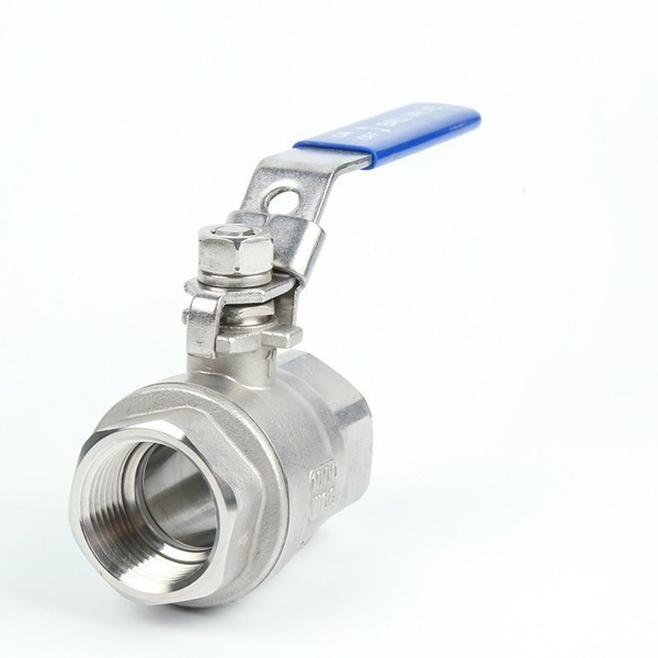 2 Piece 316 Stainless Steel Ball Valve With Handle - Image 5