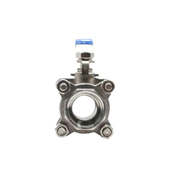 3 Piece 316 Stainless Steel Ball Valve With Handle - Image 5