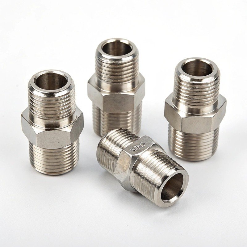 High-Quality Stainless Steel Hex Nipples for Industrial Applications