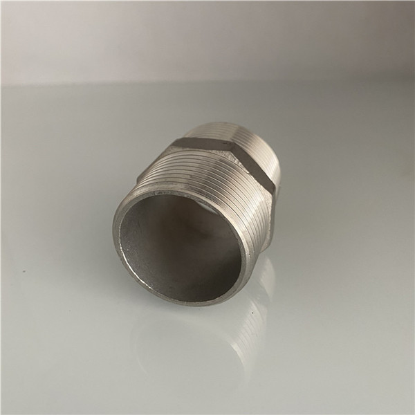 SS Threaded Pipe Fittings Hex Nipple - Image 3