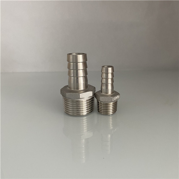 Barbed Hose Fittings SS Hose Nipple - Image 4