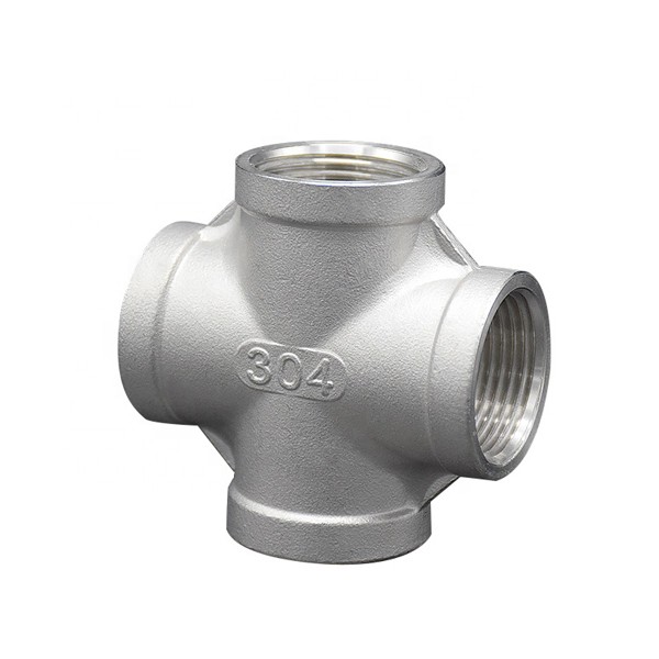 304/316 Stainless Steel Reducing Cross - Image 3