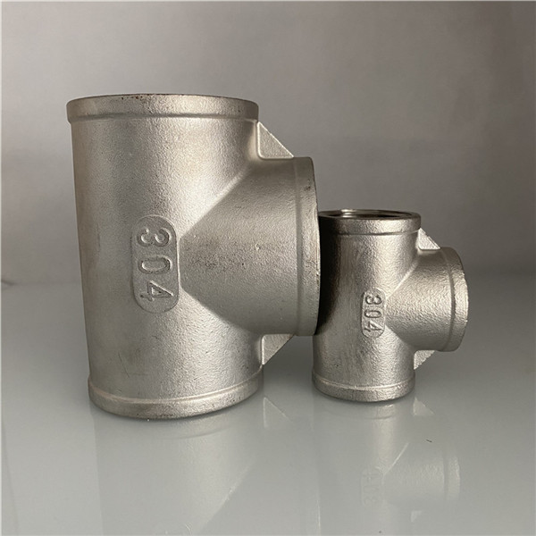 Stainless Steel Fittings Threaded Pipe Tee - Image 4