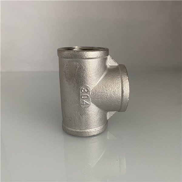 Threaded Pipe Fittings Plumbing Tee Fitting - Image 2