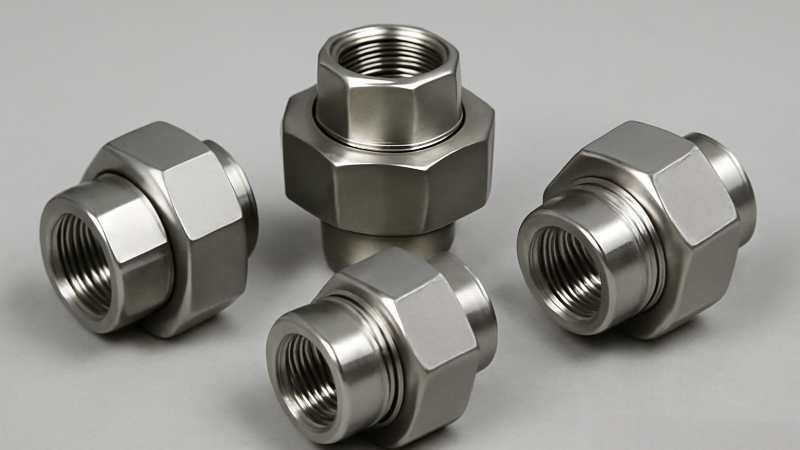 Stainless Steel Union Pipe Fitting for Industrial Use - Image 5