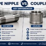 pipe coupling and nipple
