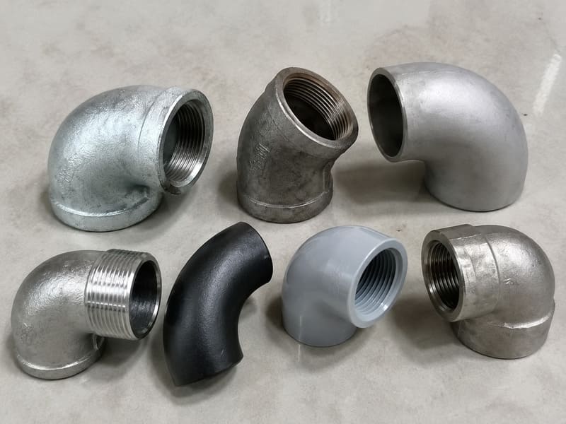 types of pipe elbow